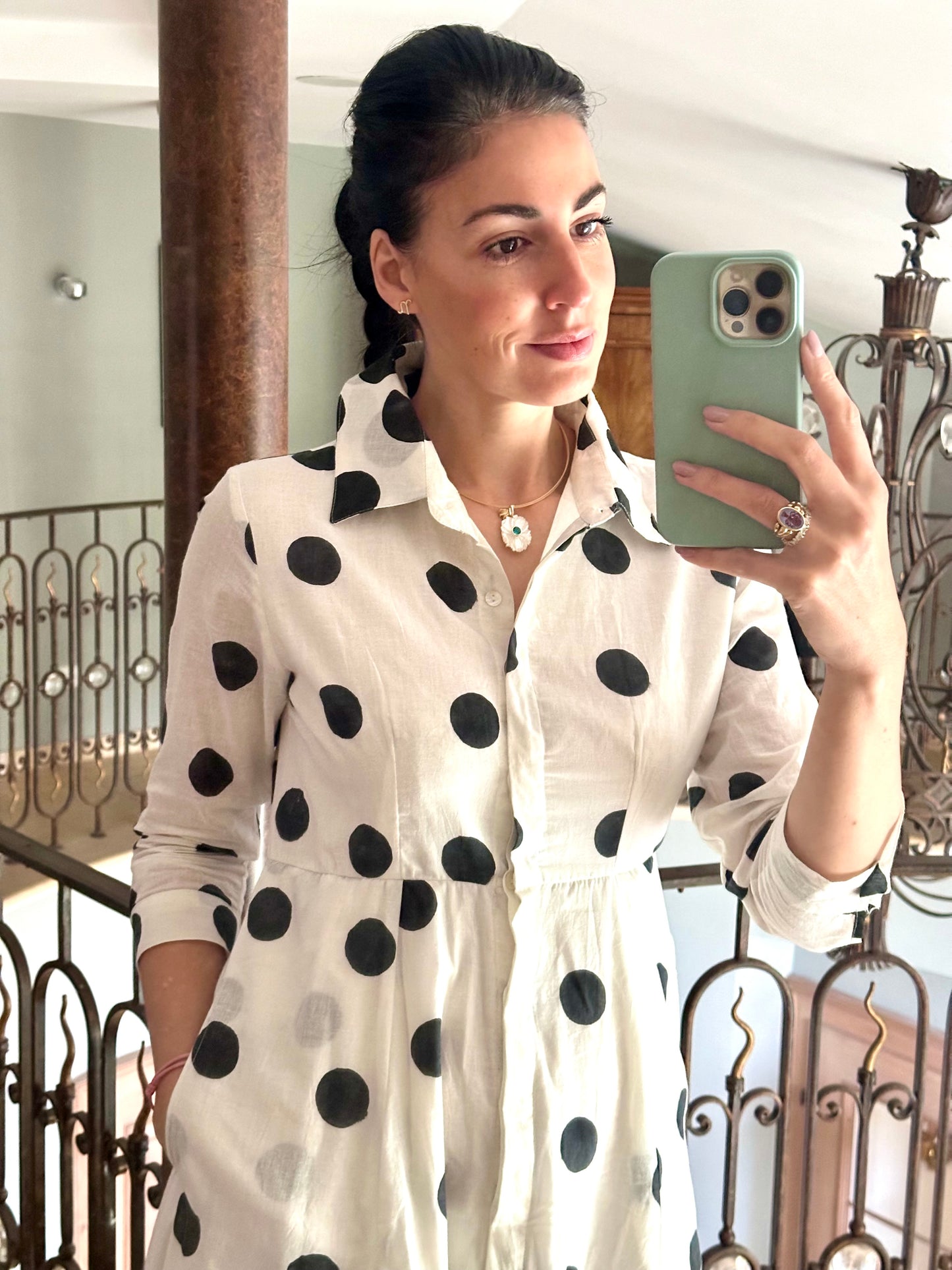 Hemdblusenkleid „Dots Lover“