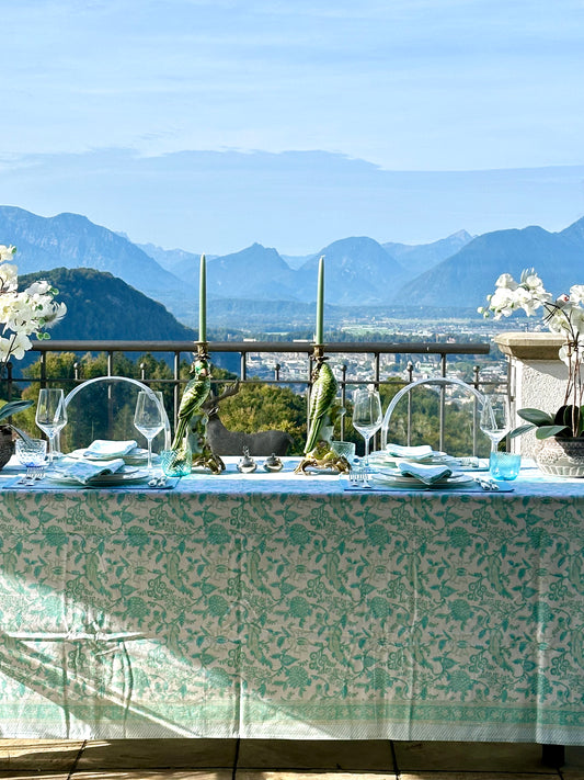 Gartenranke Tischdecke