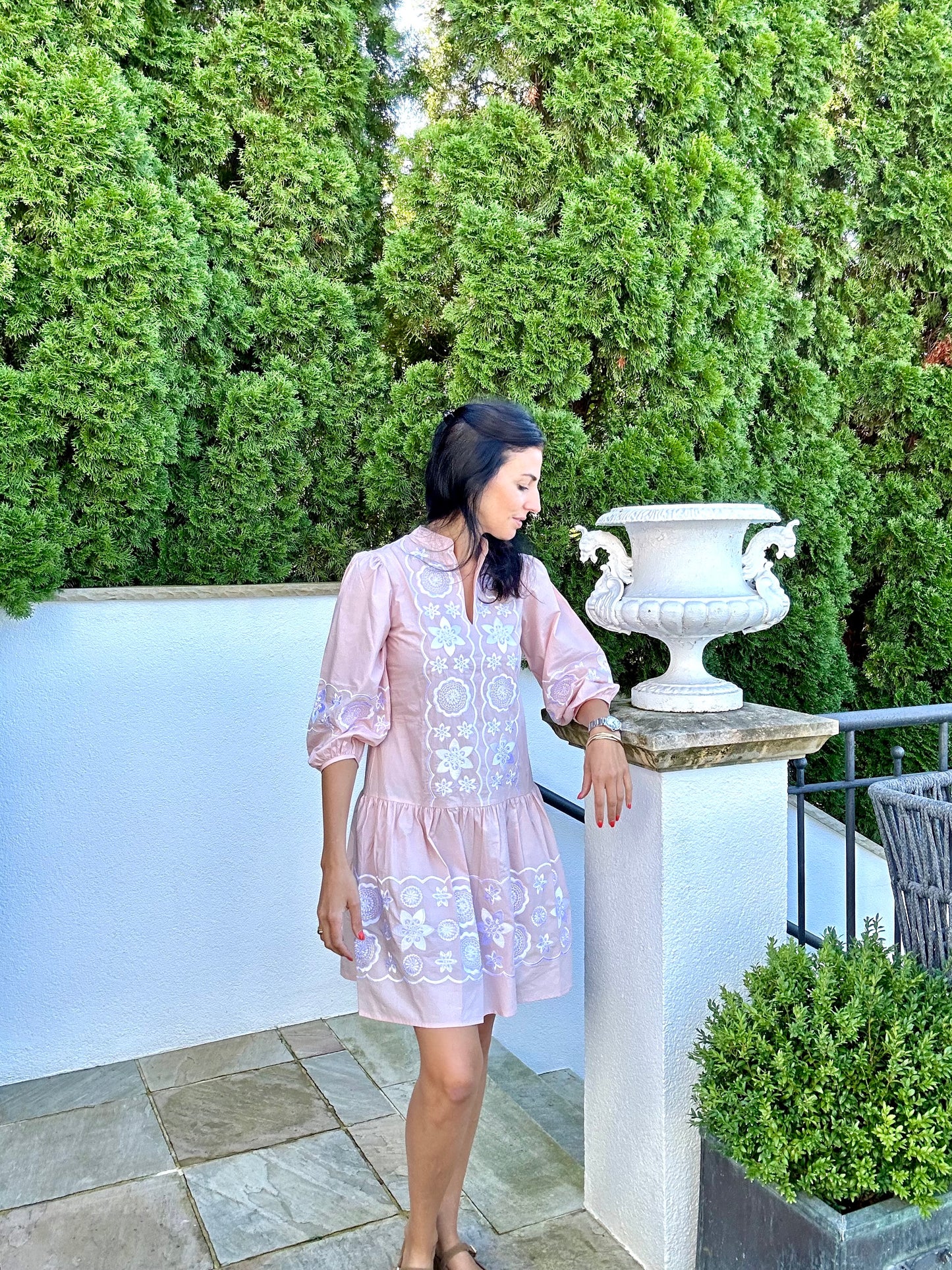 St.Tropez Kleid - puderrosa