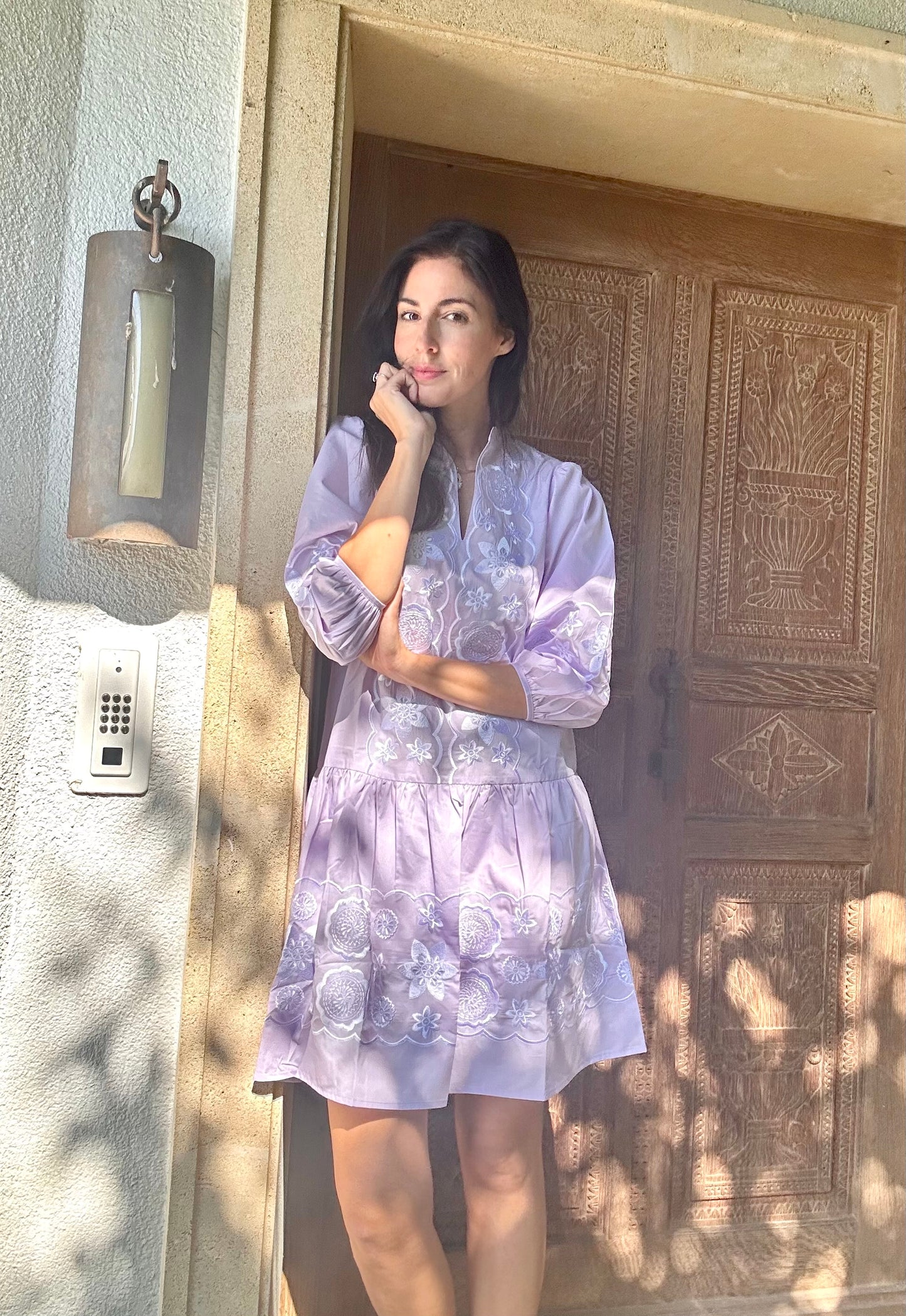 St.Tropez Kleid - Violett