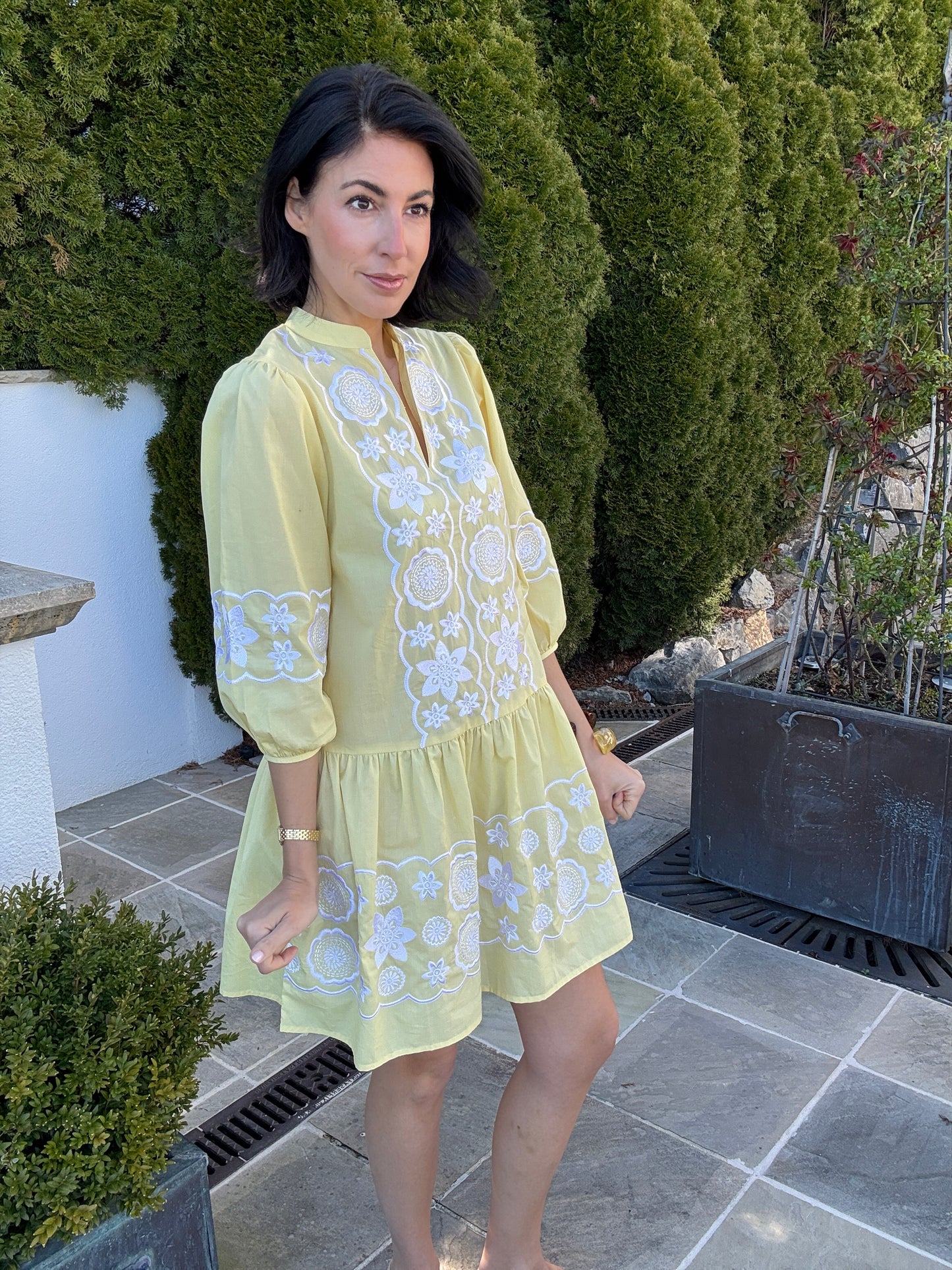 St.Tropez Kleid - yellow mellow
