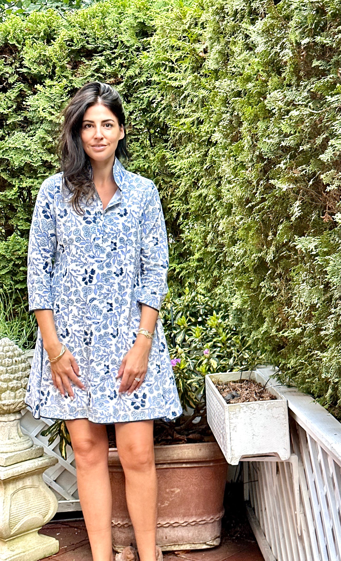 "Simple Dress" blau