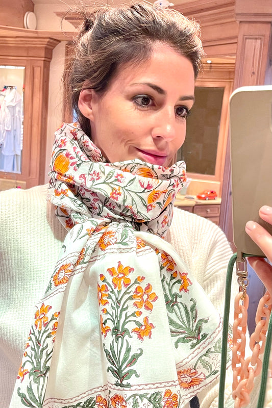 Pareo Lampions orange