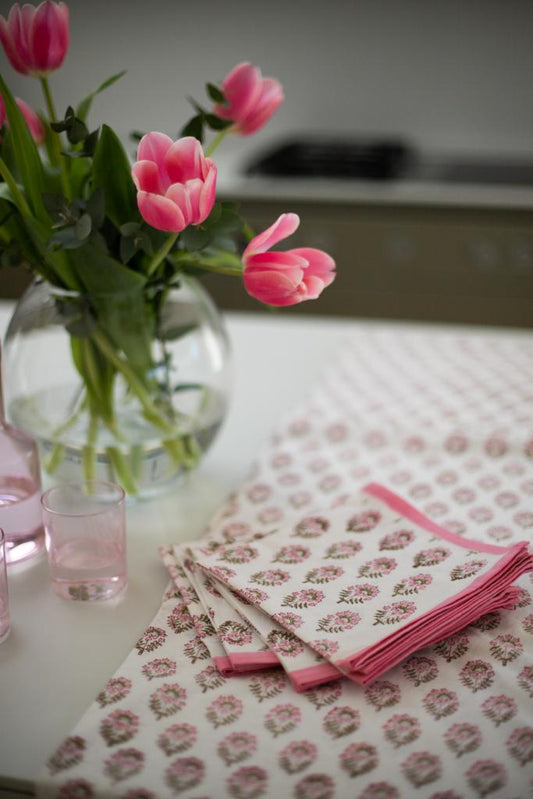 Sternenblüte Servietten - 4er Set