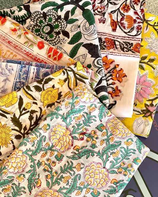 Pareo Feuerblüte orange