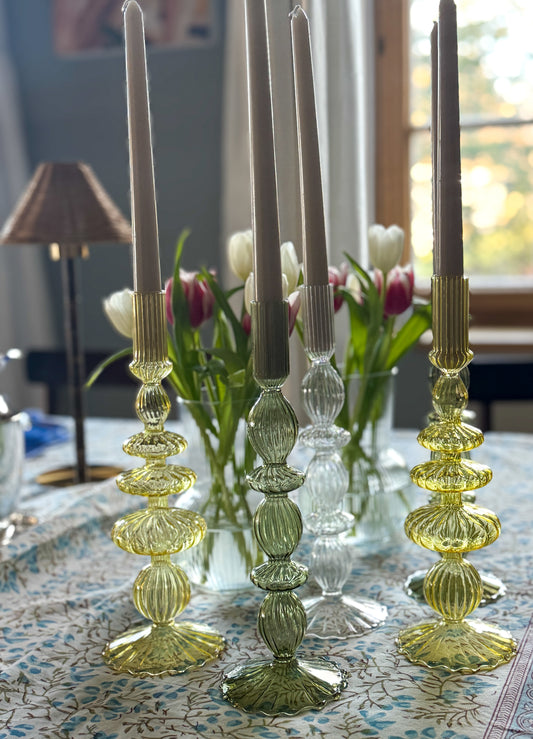 Kerzenständer Bubble weiss