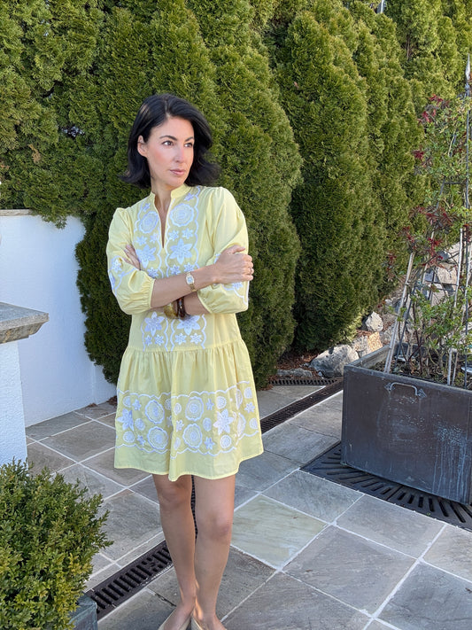St.Tropez Kleid - yellow mellow