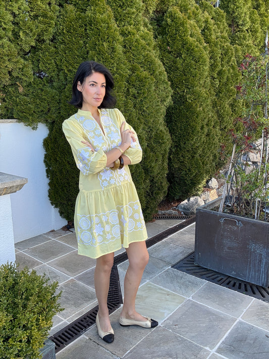 St.Tropez Kleid - yellow mellow