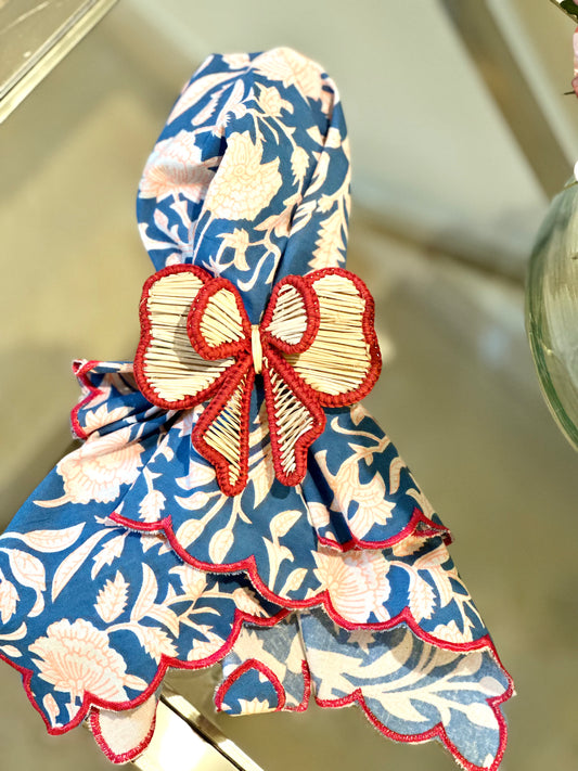 Serviettenring Schleife - rot